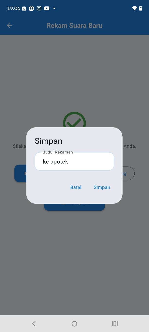 Layar Pengingat & Alarm Berbicara